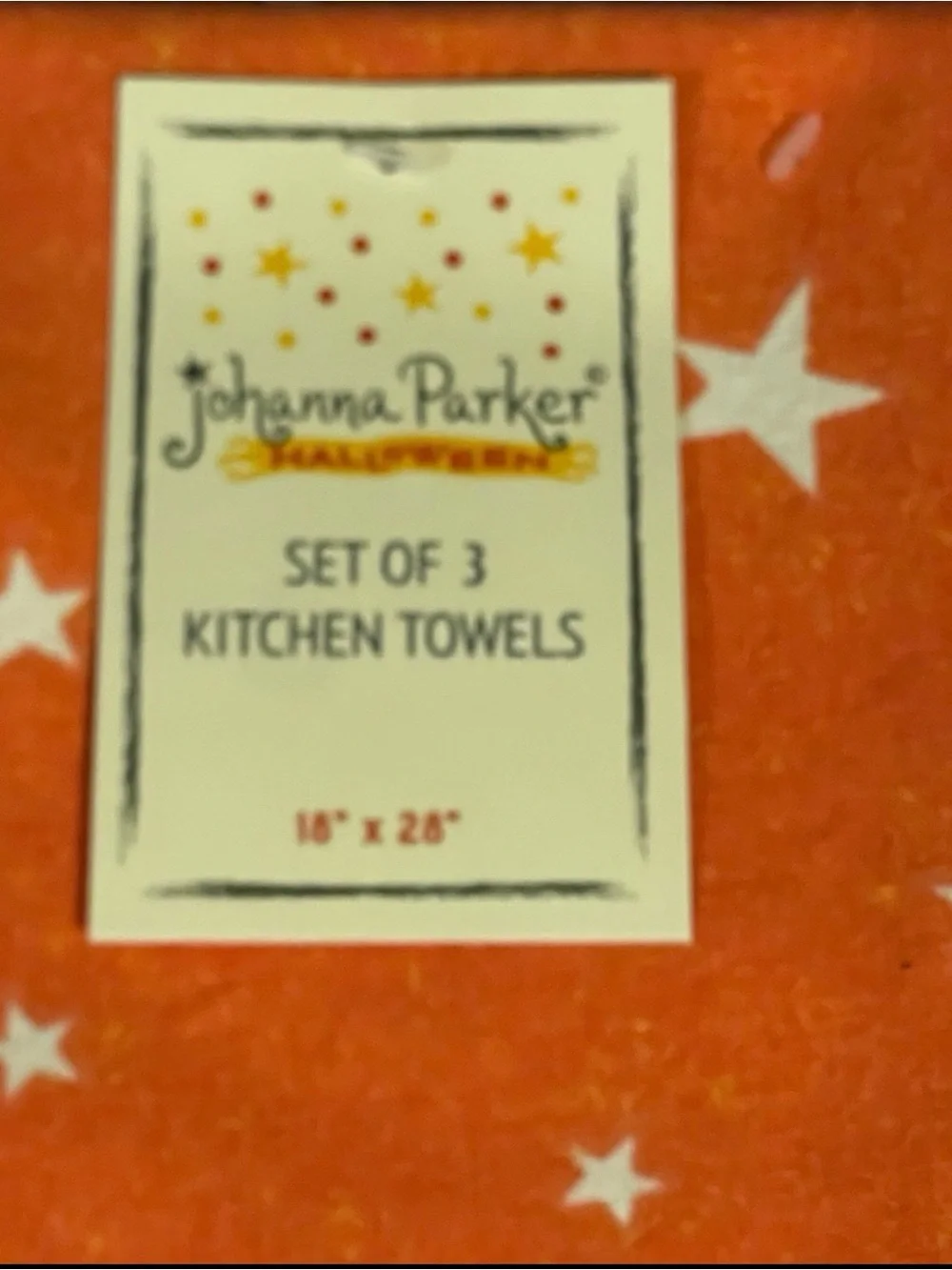 Halloween Johanna Parker Kitchen Towels